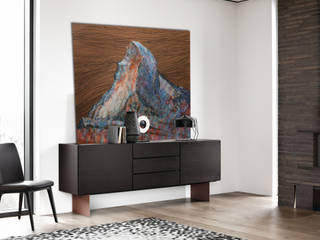 Sideboard meets Artwork, Pablo & Paul Pablo & Paul غرف اخرى