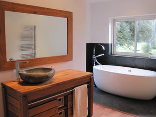 SALLE DE BAIN, cecile Aubert architecte dplg cecile Aubert architecte dplg Modern bathroom