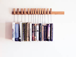 Book rack in Oak, agustav agustav Livings de estilo minimalista