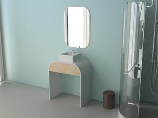 Melt Concept, Tirdad Kiamanesh Tirdad Kiamanesh Minimalist style bathroom