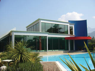 Villa Nicolli - Wellnes - spa, arlan.ch atelier d'architettura arlan.ch atelier d'architettura Spa moderna