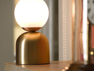 Table Lamp Bonbon ( Brass / Copper ), Intuerilight Intuerilight ห้องนั่งเล่น