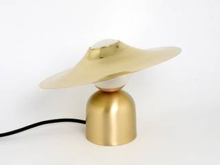 Table Lamp Bonbon with disc ( Brass / Copper ), Intuerilight Intuerilight Living room