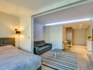 PARIS 17 29m², blackStones blackStones Moderne Wohnzimmer