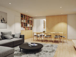 House in Lavra, Matosinhos homify Living room
