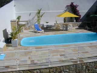 Piscinas, DECOR PEDRAS PISOS E REVESTIMENTOS DECOR PEDRAS PISOS E REVESTIMENTOS 모던스타일 수영장