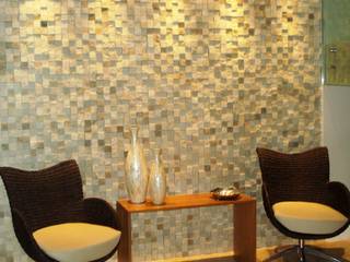 Mosaicos, DECOR PEDRAS PISOS E REVESTIMENTOS DECOR PEDRAS PISOS E REVESTIMENTOS 现代客厅設計點子、靈感 & 圖片