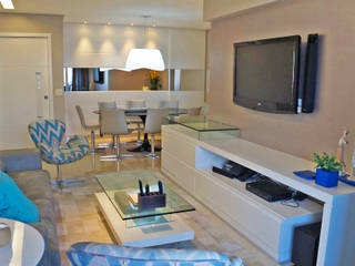 Ju Nejaim Arquitetura Salas modernas