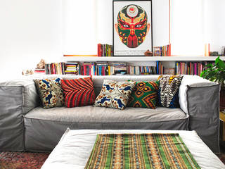 Encantado Flat, Red Studio Red Studio Modern Living Room