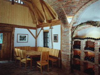 Gemütliches Gartenhäuschen aus Massivholz, Jahn Gewölbebau Jahn Gewölbebau Country style garden