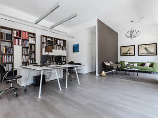 NG studio Interior Design - The Studio in Sanremo, Italy, NG-STUDIO Interior Design NG-STUDIO Interior Design Modern study/office