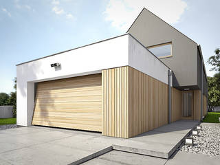 Dom, Studio Konde Konrad Idaszewski Studio Konde Konrad Idaszewski Modern Garage and Shed