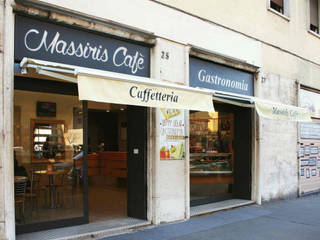 Massiris Cafe', EMC2Architetti EMC2Architetti Espaços comerciais