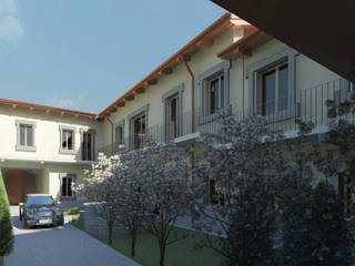 Recupero Cortile, macioce -tamborini Architetti Associati macioce -tamborini Architetti Associati Classic style houses