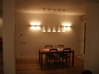 Illuminazione è architettura, macioce -tamborini Architetti Associati macioce -tamborini Architetti Associati Modern living room