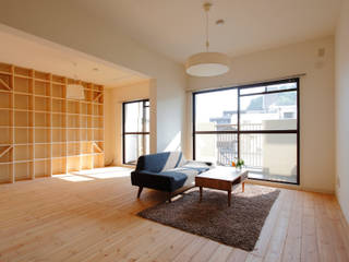 古江西の家Ⅱ, SWITCH&Co. SWITCH&Co. Living room