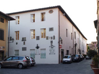 Municipal Library and Archives at Palazzo ex Fondazione Pellegrini Carmignani, MICROSCAPE architecture_urban design AA MICROSCAPE architecture_urban design AA