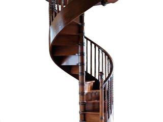 Antique Mahogany Spiral Staircase, Apollo Apollo 樓梯