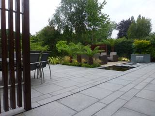 New Granite Terrace with Pool, Garden Arts Garden Arts Jardins modernos