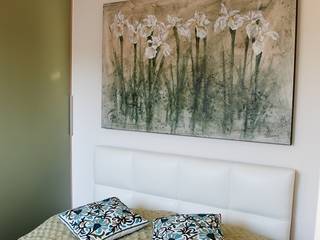 MIESZKANIE INSPIROWANE IMPRESIONIZMEM, YNOX Architektura Wnętrz YNOX Architektura Wnętrz Chambre moderne