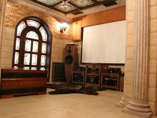 Современное средневековья, дизайн студия Астрова дизайн студия Астрова Classic style living room