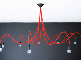 Lampa MEDUSA, CablePower CablePower Salas de estilo minimalista