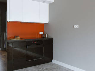 Pomarańczowe szaleństwo, Urządzamy pod klucz Urządzamy pod klucz Modern style kitchen