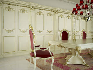 Catalogo Classico, Walls 3D Vizualization Walls 3D Vizualization Гостиная в классическом стиле