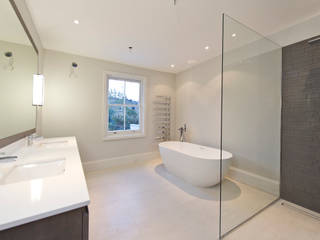 Parsons Green Basement Dig out and Extension, Balance Property Ltd Balance Property Ltd Modern bathroom