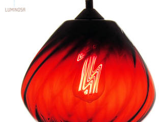 Twisters Rojo Luminosa ™ Salas de entretenimiento de estilo moderno Accesorios y decoración