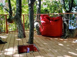 Terrasse a Aix en Provence, Cabaneo Cabaneo ระเบียง, นอกชาน