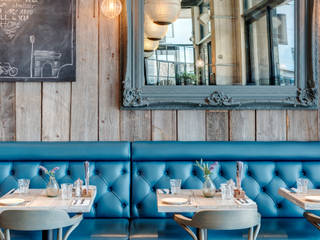 A Stunning Restaurant: Le Bistrot Pierre, Gillespie Yunnie Architects Gillespie Yunnie Architects Commercial spaces
