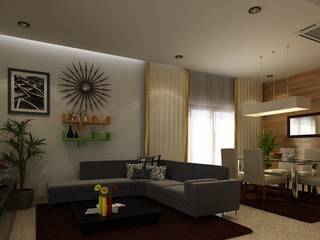 recent works, Freelance 3D visualiser Freelance 3D visualiser Soggiorno moderno