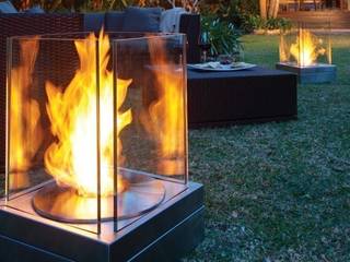 EcoSmart Fire kominki ekologiczne z Australii, ilumia.pl ilumia.pl Jardin moderne Eclairage