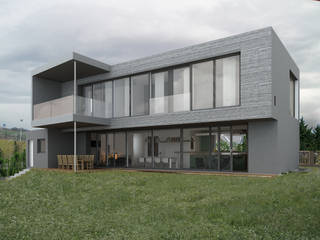 HOUSE G+L, AL ARCHITEKT - in Wien AL ARCHITEKT - in Wien Casas modernas