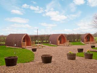Camping pods turn unused land into glamping goldmines , Timeless Timber Timeless Timber Espaços comerciais