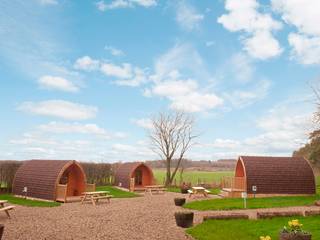 Camping pods turn unused land into glamping goldmines , Timeless Timber Timeless Timber Espaços comerciais