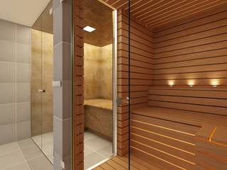 Bespoke Glass Steam Room and Sauna, Steam and Sauna Innovation Steam and Sauna Innovation 水療