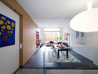 LOFT EN BARCELONA, SOLER-MORATO ARQUITECTES SLP SOLER-MORATO ARQUITECTES SLP Moderne Wohnzimmer
