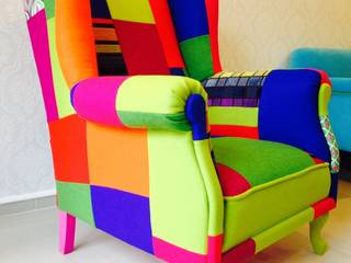 Fotel Patchwork Uszak, Juicy Colors Juicy Colors SalonKanapy i fotele