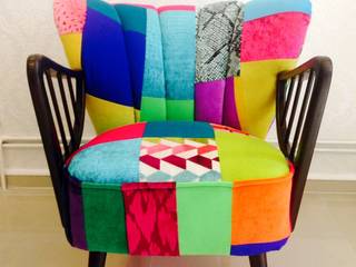 Fotel Klubowy Patchwork , Juicy Colors Juicy Colors Ausgefallene Wohnzimmer