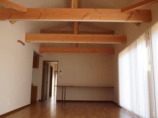 KK-HOUSE, KAWAZOE-ARCHITECTS KAWAZOE-ARCHITECTS Modern living room