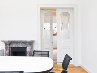 Bürohaus Glacier in Zürich, Oliver Brandenberger Architekten BSA SIA Oliver Brandenberger Architekten BSA SIA Study/office