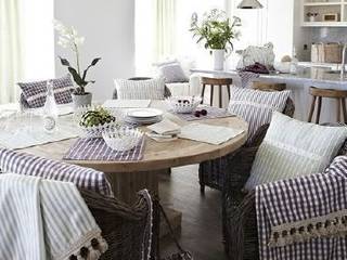 Prestigious Textiles - Marina Fabric Collection, Curtains Made Simple Curtains Made Simple Rustic style dining room