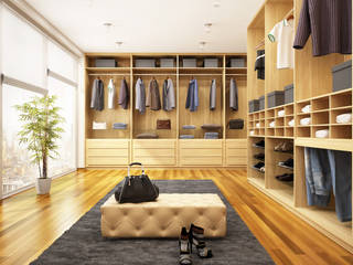 Walk in Wardrobes, Piwko-Bespoke Fitted Furniture Piwko-Bespoke Fitted Furniture Phòng thay đồ phong cách kinh điển