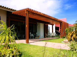 Residência Jaguaribe, Dauster Arquitetura Dauster Arquitetura Дома в стиле модерн