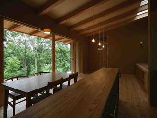 美浜の家, 後藤建築設計 後藤建築設計 Nhà bếp phong cách hiện đại