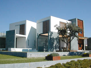 VIVIENDA UNIFAMILIAR. LAS ROZAS. MADRID. 2004, Bescos-Nicoletti Arquitectos Bescos-Nicoletti Arquitectos Casas modernas: Ideas, diseños y decoración