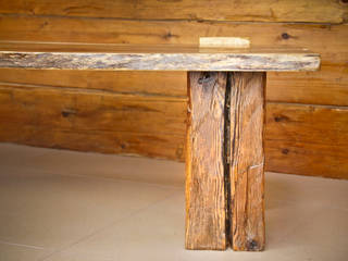 Stolik kawowy z orzecha, Old Wood Design Old Wood Design Otros espacios