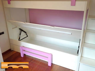 Litera con escalera de cajones, Fusteriamanel.com Fusteriamanel.com Moderne Schlafzimmer